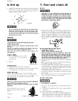 Предварительный просмотр 8 страницы Zenoah PSZ2600 Owner'S Manual