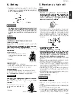 Preview for 9 page of Zenoah PSZ2610 Owner'S Manual