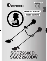 Zenoah SGCZ2600 Owner'S Manual preview