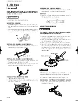 Preview for 8 page of Zenoah SGCZ2600DL Owner'S Manual