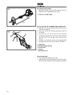 Предварительный просмотр 20 страницы Zenoah SRTZ2401F-CA Owner'S Manual