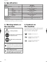 Предварительный просмотр 4 страницы Zenoah SRTZ2601F Owner'S Manual