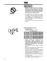 Preview for 20 page of Zenoah TR2300 Owner'S Manual