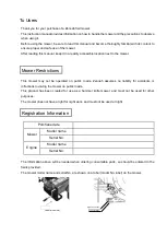 Предварительный просмотр 3 страницы Zenoah ZHM800 Instruction Manual