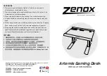 Zenox Artemis Gaming Desk Installation Manual preview