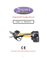 Zenport INDUSTRIES EP27 User Manual предпросмотр