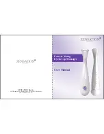 zensation Forever Young Eye & Lip Massager User Manual preview