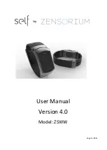 Zensorium Self ZSWW User Manual preview