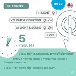 Preview for 35 page of ZenSpire Relax User Manual