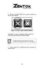 Preview for 19 page of Zentox Photox 500 Operation And Maintenance Manual