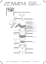 Preview for 4 page of ZENVIDA 241-SMOKERGRILL Manual