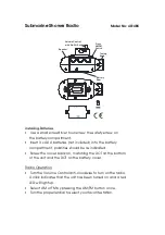 Preview for 1 page of Zeon Tech 4014BK Manual