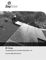 Preview for 1 page of ZEP SOLAR ZS Comp Installation Manual