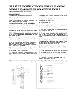 Предварительный просмотр 2 страницы ZEP D-4000 Plus Service Instructions