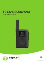 ZEPCAM T3 LIVE Bodycam Instruction Manual preview