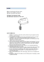 Preview for 9 page of Zephir ZHC456 Instruction Manual