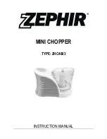 Preview for 1 page of Zephir ZHC4603 Instruction Manual