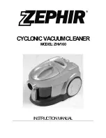 Zephir ZHV160 Instruction Manual предпросмотр