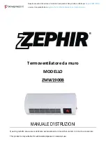 Zephir ZMW1900B Instruction Manual предпросмотр