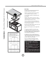 Preview for 8 page of Zephyr Essentials Anzio Island ZAZ-E42CS Use, Care And Installation Manual