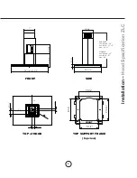 Preview for 11 page of Zephyr Essentials Anzio Island ZAZ-E42CS Use, Care And Installation Manual