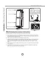 Preview for 14 page of Zephyr Essentials Anzio Island ZAZ-E42CS Use, Care And Installation Manual