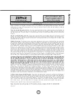 Preview for 25 page of Zephyr Essentials Anzio Island ZAZ-E42CS Use, Care And Installation Manual