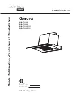 Preview for 25 page of Zephyr Essentials Genova AK7336AS Use, Care And Installation Manual