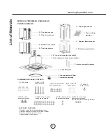 Preview for 6 page of Zephyr Essentials Modena Island ZMD-E42AS Use, Care And Installation Manual