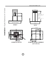 Preview for 34 page of Zephyr Essentials Modena Island ZMD-E42AS Use, Care And Installation Manual