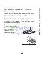 Preview for 15 page of Zephyr Essentials Modena ZMO-E30AS Use, Care And Installation Manual