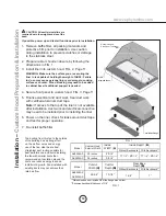 Preview for 12 page of Zephyr Essentials Power Vortex ES Series Use, Care And Installation Manual