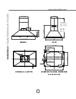 Preview for 32 page of Zephyr Essentials Siena Pro Island Use, Care And Installation Manual