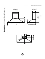 Preview for 10 page of Zephyr Essentials Siena Pro ZSP-E48AS Use, Care And Installation Manual