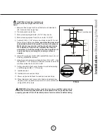 Preview for 11 page of Zephyr Essentials Siena Pro ZSP-E48AS Use, Care And Installation Manual