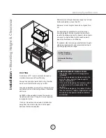 Preview for 8 page of Zephyr Essentials Spruce AK9834AS Use, Care And Installation Manual