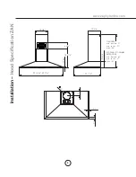 Предварительный просмотр 10 страницы Zephyr Essentials ZAN-E30CBS Use, Care And Installation Manual