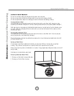 Preview for 18 page of Zephyr Essentials ZAN-E30CBS Use, Care And Installation Manual