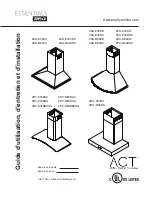 Preview for 27 page of Zephyr Essentials ZAN-E30CBS Use, Care And Installation Manual