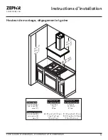 Предварительный просмотр 39 страницы Zephyr ACT Luce ZLU-E30CS Use, Care And Installation Manual