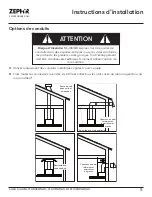 Предварительный просмотр 41 страницы Zephyr ACT Luce ZLU-E30CS Use, Care And Installation Manual