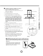 Предварительный просмотр 11 страницы Zephyr ACT Roma Wall ZRO-E30CS Manual