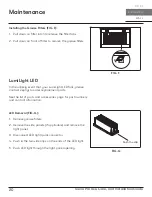 Предварительный просмотр 20 страницы Zephyr ACT Siena Pro ZSP-E36CS Use, Care And Installation Manual