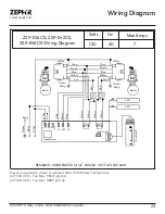 Предварительный просмотр 23 страницы Zephyr ACT Siena Pro ZSP-E36CS Use, Care And Installation Manual