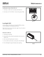 Предварительный просмотр 17 страницы Zephyr ACT Siena ZSI-E30BS-ES Use, Care And Installation Manual