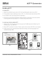 Предварительный просмотр 19 страницы Zephyr ACT Siena ZSI-E30BS-ES Use, Care And Installation Manual