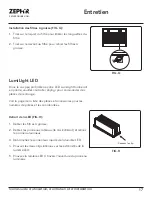 Предварительный просмотр 43 страницы Zephyr ACT Siena ZSI-E30BS-ES Use, Care And Installation Manual