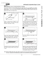 Preview for 2 page of Zephyr Adjustable Depth Liners AK088xAS Installation Manual