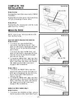 Предварительный просмотр 28 страницы Zephyr ADU-M90BSX Installation And Use Instruction