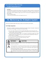 Preview for 25 page of Zephyr Airdolphin Pro Z-1000 - 48 Instruction Manual